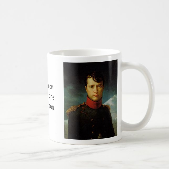Mug Napoléon, napoléon, manhates vrais d'A personne. - (Droite)