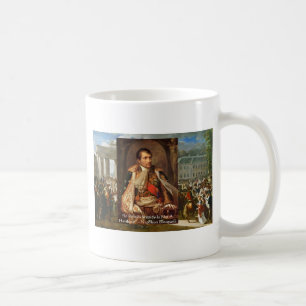 Mug Napoléon "Politique de la Bêtise" Citation Cadeaux