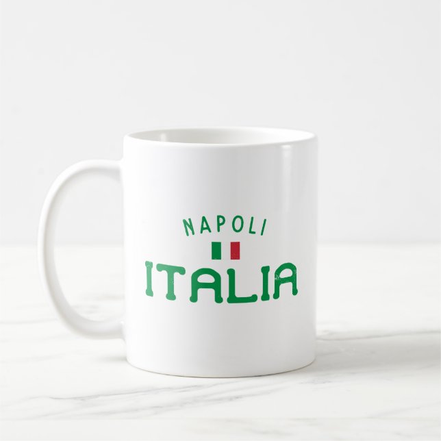 Mug Napoli Italia (Naples Italie) (Gauche)
