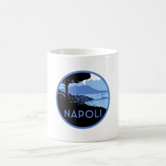 Mug Napoli Mont Vésuve - Retro Naples Italie