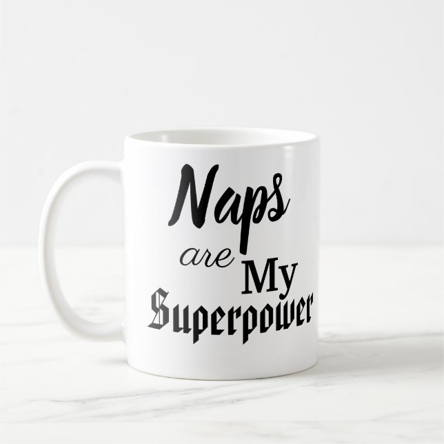 Mug Naps est ma superpuissance (Gauche)