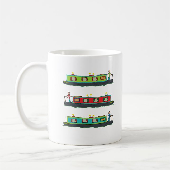 Mug Narrowboat (Gauche)