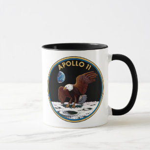 Mug NASA Apollo 11 Atterrissage Lunaire Patch Insigne 
