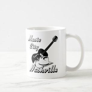 Mug Nashville. Ville de musique