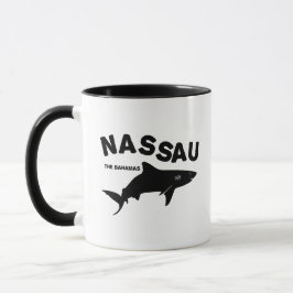 Mug Nassau - Les Bahamas Shark Diving T-Shirt