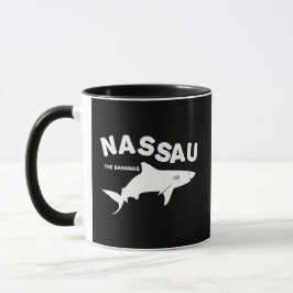 Mug Nassau - Les Bahamas Shark Diving T-Shirt