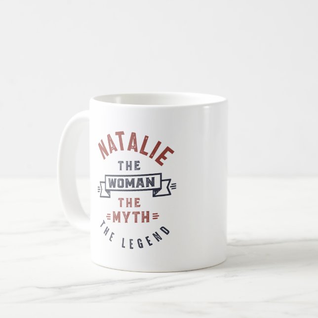 Mug Natalie la femme le mythe de la légende (Devant gauche)