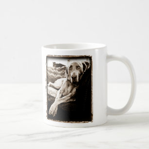 Mug Nation de Weimaraner : La chaise de Ballou