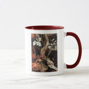 MUG NATIVITÉ AVEC DES LILLES BLANCHES - MAGIE DE NOËL