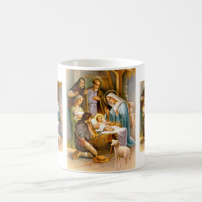 Mug Nativité vintage (Centre)