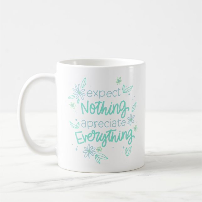 Mug n'attendez rien à tout (Gauche)