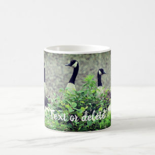 Mug Nature des oies du Canada personnalisée