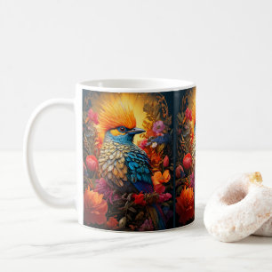 Mug Nature lunaire Oiseau bleu No 2