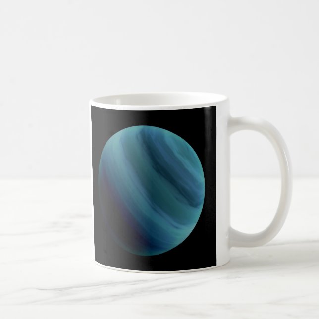 Mug ~~ naturel d'URANUS de PLANÈTE (système solaire) (Droite)