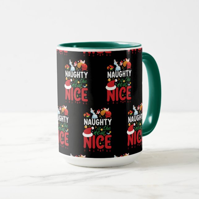 Mug Naughty (Devant droit)