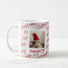 Mug Naughty liste chat