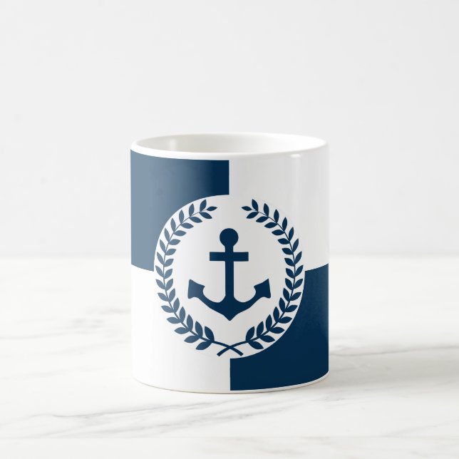 Mug Nautical themed design (Centre)
