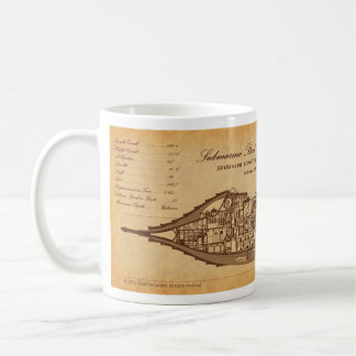 Mug Nautilus SLS sur le parchemin par David McCamant