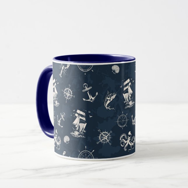 Mug Nautique (Devant gauche)