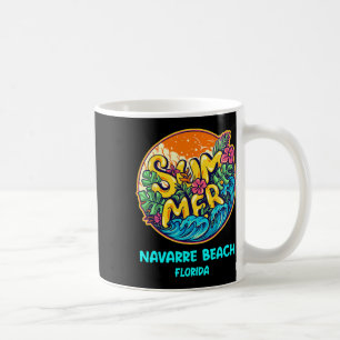 Mug Navarre Beach Floride Souvenir De Vacances D'été H