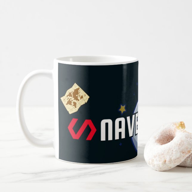Mug Nave - Curious Stuff and Designs 🚀 (Avec donut)