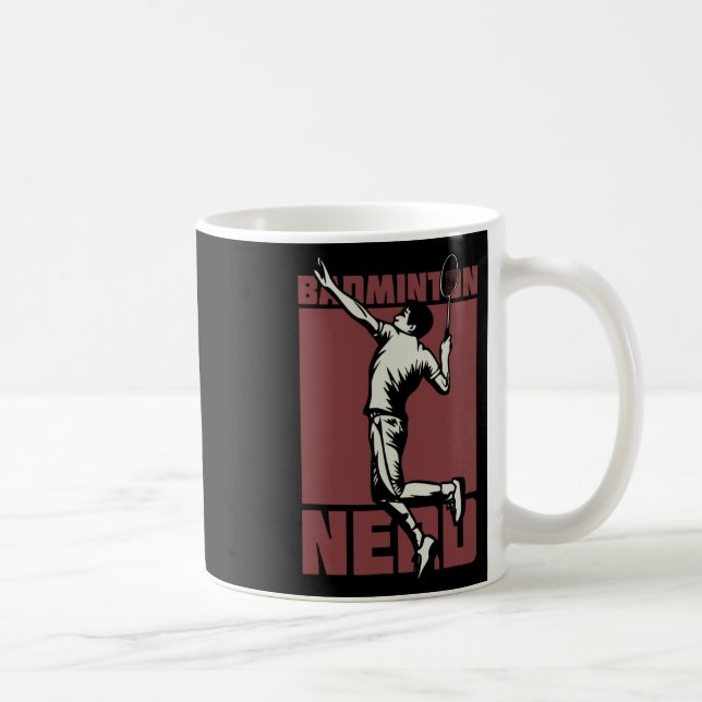 Mug Navette Nerd Badminton (Droite)