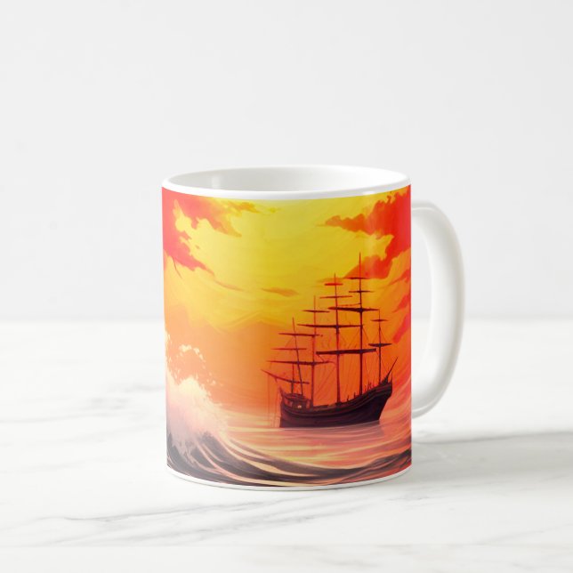 Mug navire (Devant droit)