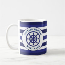 Navire nautique Roue Marine Bleu Capitaine de voil