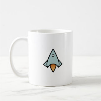 Mug Navire spatial rétro
