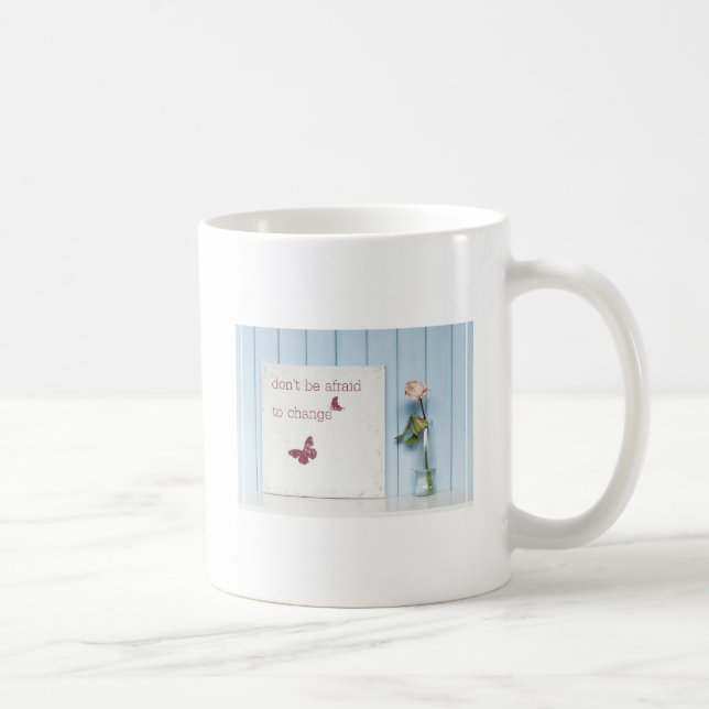 Mug N'ayez pas peur pour changer (Droite)