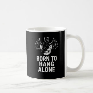 Mug Né à Hang Alone - Emo Bat | Antisocial