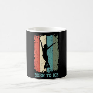 Mug NÉ À ICE Figure Patinage Gift Ice Skating Figure