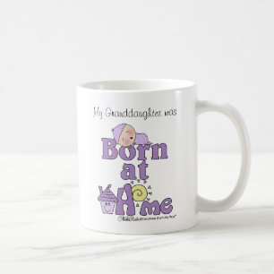 Mug Né À La Maison Bébé Dormir Fille