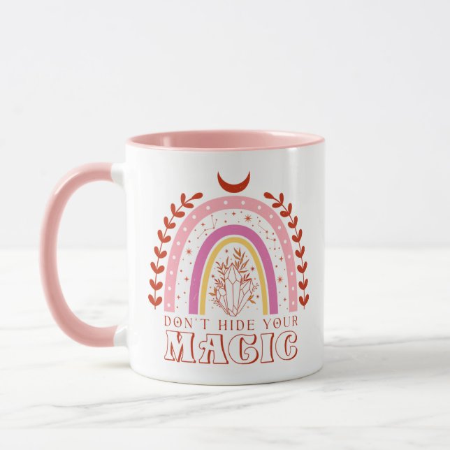 Mug Ne cachez pas votre Halloween magique (Gauche)