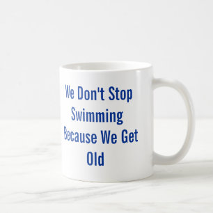 Mug Ne cessez pas la natation