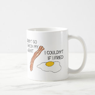 Mug Ne disparaissent pas le lard mon coeur - drôle