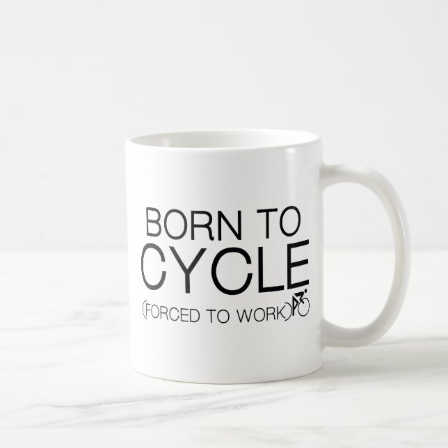 Mug Né en cycle (Droite)