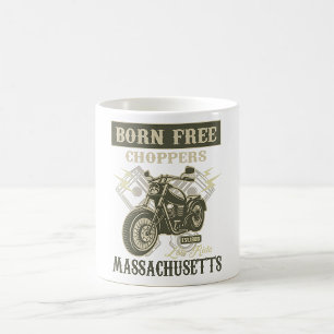 Mug Né Free Choppers Motorcycle Massachusetts