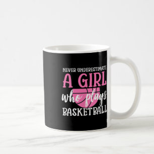 Mug Ne jamais sous-estimer une fille qui joue Bysketby