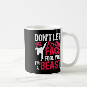 Mug Ne laissez pas le joli visage vous tromper, je sui
