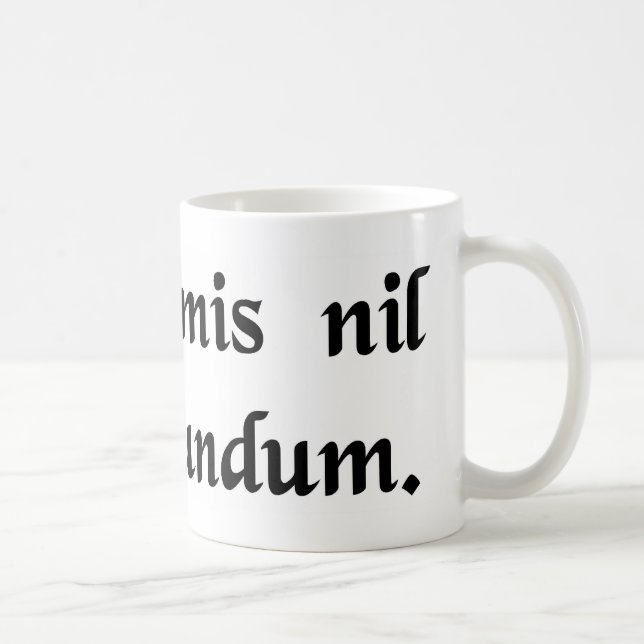 Mug Ne laissez pas les bâtards vous rectifier vers le (Droite)