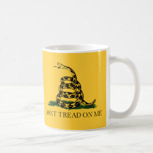 Mug Ne marchez pas sur moi, thé de drapeau de Gadsden