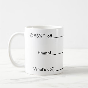 Mug Ne me parlez pas avant café
