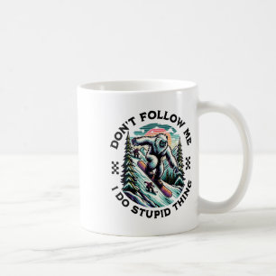 Mug Ne me suivez pas Je fais des choses stupides Sasqu