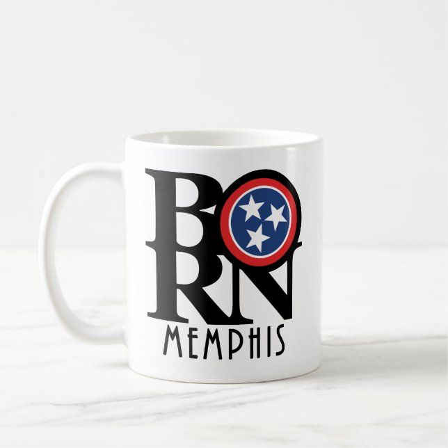 Mug NÉ Memphis 11oz (Gauche)