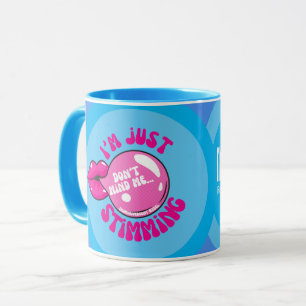 Mug Ne m'en fais pas Je suis juste en train de timbrer