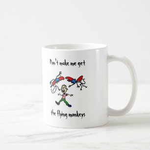 Mug Ne m'incitez pas à obtenir les singes de vol