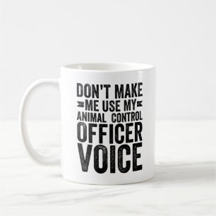 Mug Ne m'oblige pas à utiliser ma voix d'agent de cont