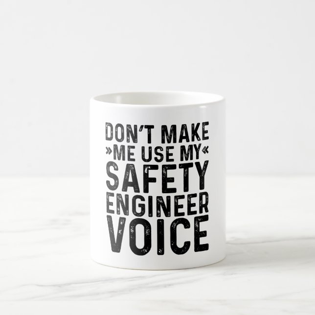 Mug Ne m'oblige pas à utiliser ma voix d'ingénieur de  (Centre)