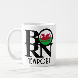 Mug NÉ Newport Wales 11oz